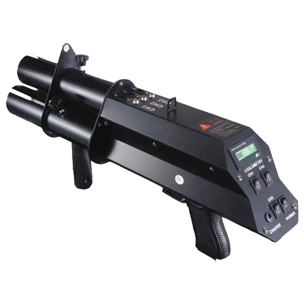 Handheld 3 head Electric Confetti Cannon Gun Streamer Shoot for Party
