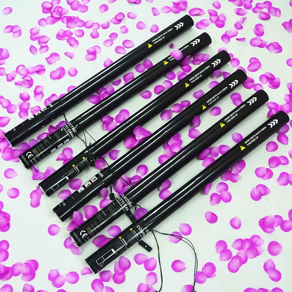 High quality Metallic type Electric Confetti Cannon for wedding party bar and night clubs