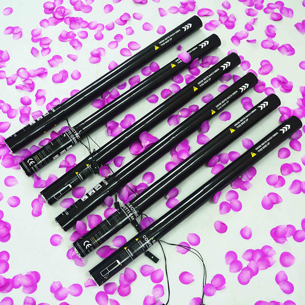 High quality Metallic type Electric Confetti Cannon for wedding party bar and night clubs