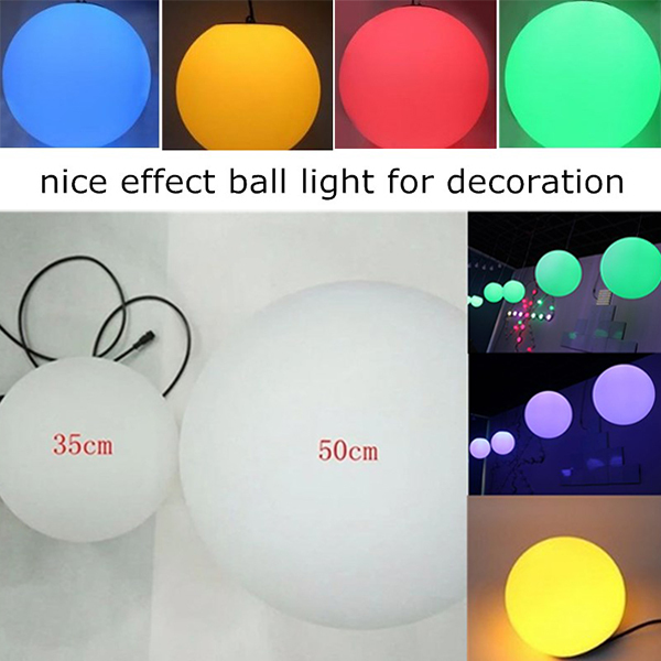 RGB Pendant Decorative DMX 3D LED Hanging Ball Light for Nightclub DJ