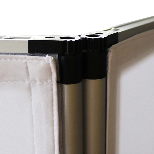 White Black Aluminum Frame Booth DJ Event Facade with Carrying Bag