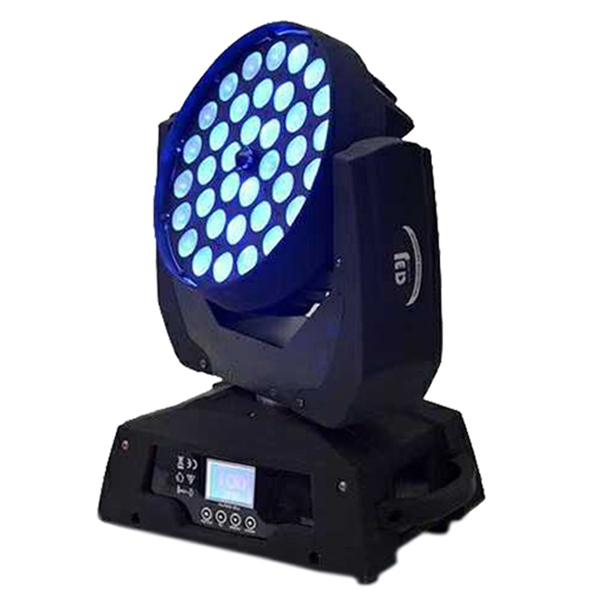 36x10w rgbw 4in1 Led moving head  wash zoom light