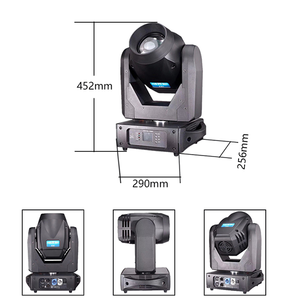 150W 3in1 led moving head spot wash beam light