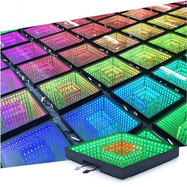 Monoblock Double Mirror 3D LED Dance Floor