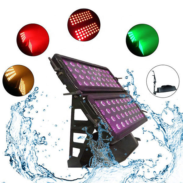 96*18W RGBWA UV 6in1 led city color lights