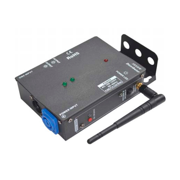2 Way Wireless DMX Splitter Multiple Installation Methods 2DX DMX distributor
