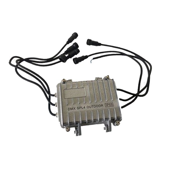 DMX512 4 Channels Distributor Outdoor Waterproof Signal Amplifier
