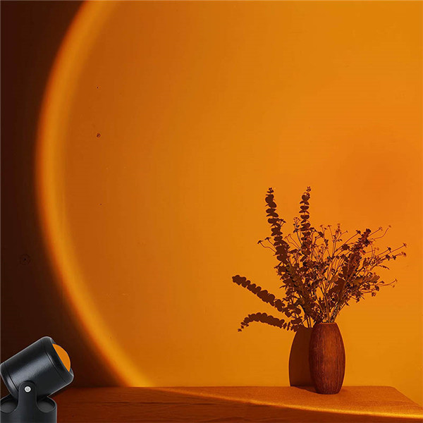 Colorful Wedding Sunset Light Rainbow Romantic LED Sunset Projection Lamp