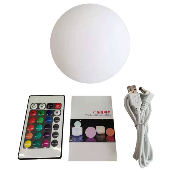 12CM LED Sunction Cup Diving Light Underwater pond light with remote control waterproof magnetic bathtub battery led lighting