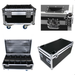 10in1 flightcase for GL-BF10Case led battery wireless uplightt