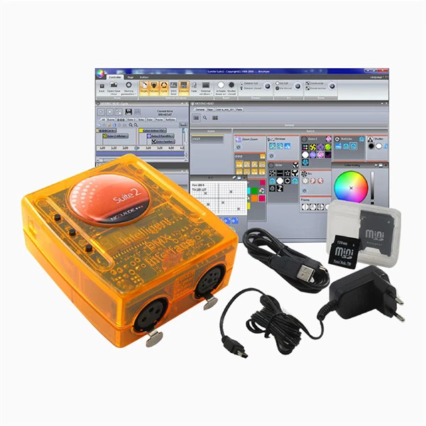 Sunlite DMX controller professional stage light console suite2 dmx 512 usb interface dmx Easy Remote stage controller