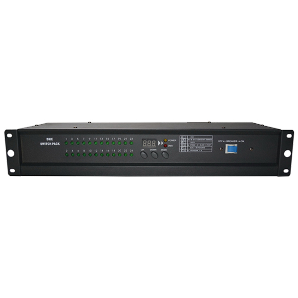 24CH DMX Power Switch Pack