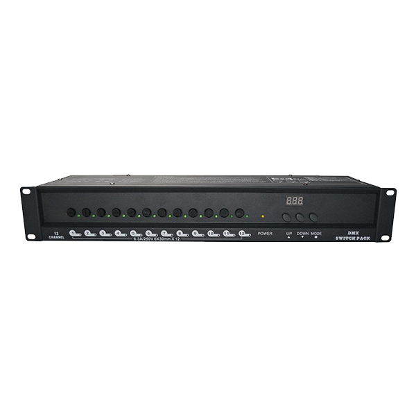 DMX power switch pack