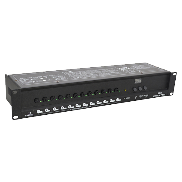 DMX power switch pack