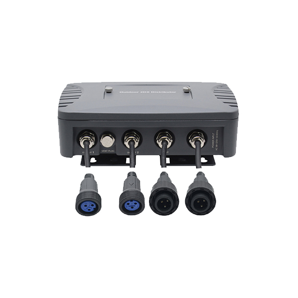 Die cast Aluminum Outdoor 2DX Distributor