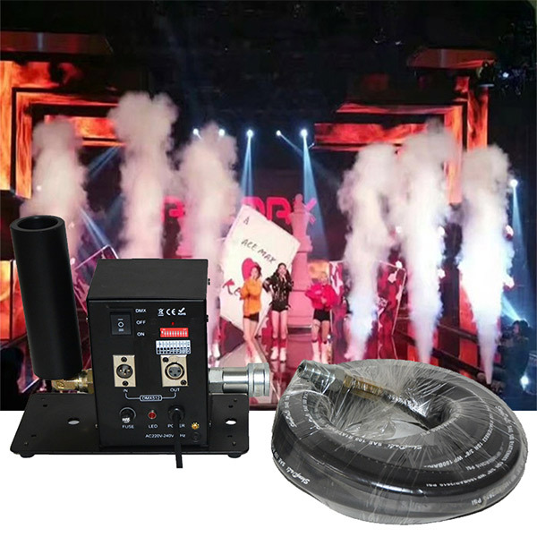 Co2 Jet Blaster Machine DMX Control Digital CO2 jet Machine CO2 Blaster cannon Jet Co2 Fog Machine for stage Lighting Effect