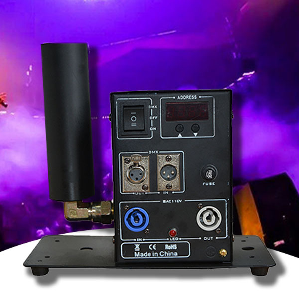 LCD Display Co2 Jet Machine High Quality Valve Stage Fog Machine Spray 8-10m for Events Nightclub Stage Performance Co2 Cannon