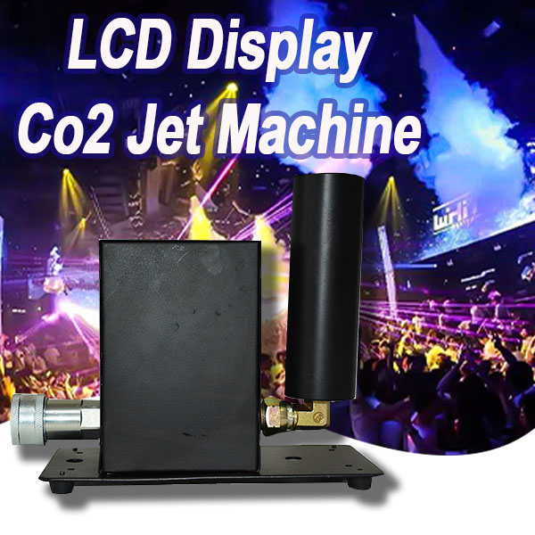 LCD Display Co2 Jet Machine High Quality Valve Stage Fog Machine Spray ...