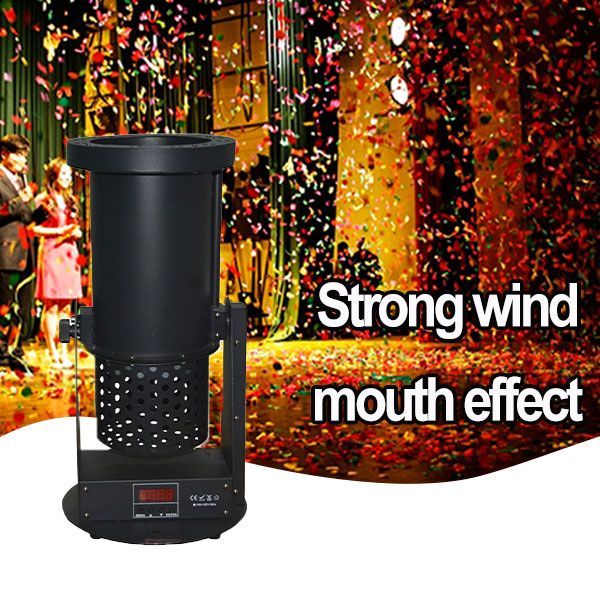 1260W Led Confetti Machine RGB led lamp confetti cannon color paper confetti machine