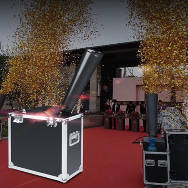 mini stage effect machine co2 jet blaster confetti machine