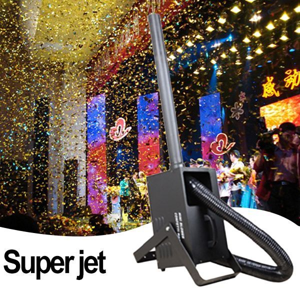 1800W Confetti Blower Machine stage effect blower confetti maker DMX512/Manual Control whirlwind paper confetti launcher