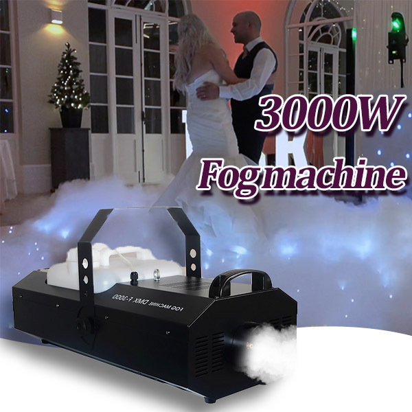 3000W fog machine time quantitative DMX512 Control stage smoke machine stage effect equipment