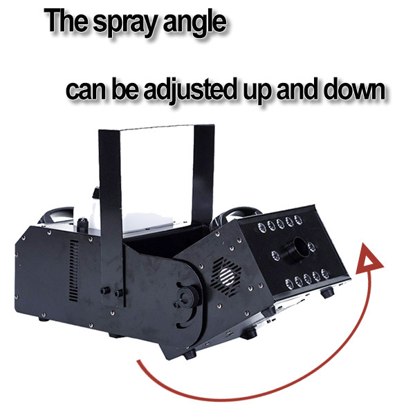 1500w DMX LED multi-angle fog machine