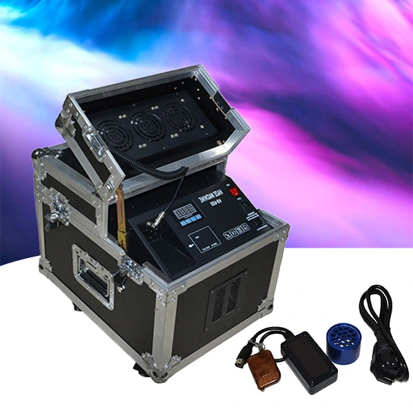 Single 600w Haze Machine DMX/Remote Wireless Control Pyro Vertical Fog Smoke Machine for Stage Effect Equipment