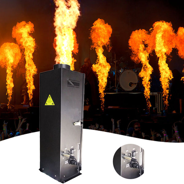 200W Four Corner stage flame machine Spray Fire Machine Dmx Flame ...