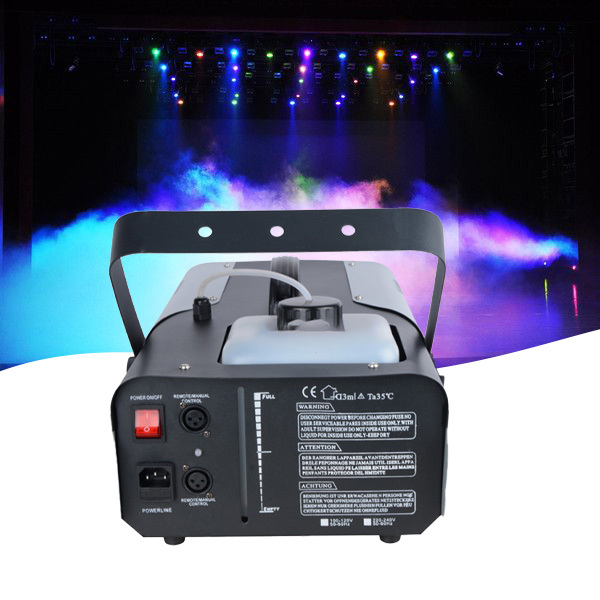 1500W LED Fog Machine Smoke Machine Wireless Controller Stage Effect Products Lighting DJ Equipment