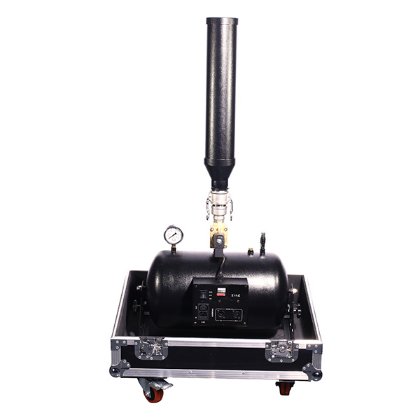 Super CO2 confetti streamer blaster jet 20m big shot confetti launcher wedding confetti cannon for big stage event