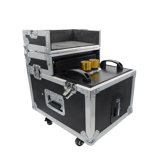 double head 600w Haze Machine DMX/Remote Wireless Control Pyro Vertical Fog Smoke Machine for Stage Effect Equipment