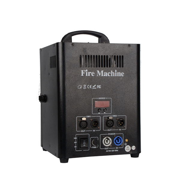 Double Heads Spray Fire Machine DMX Control