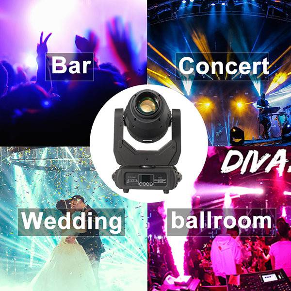 250w led zoom spot  beam moving head light