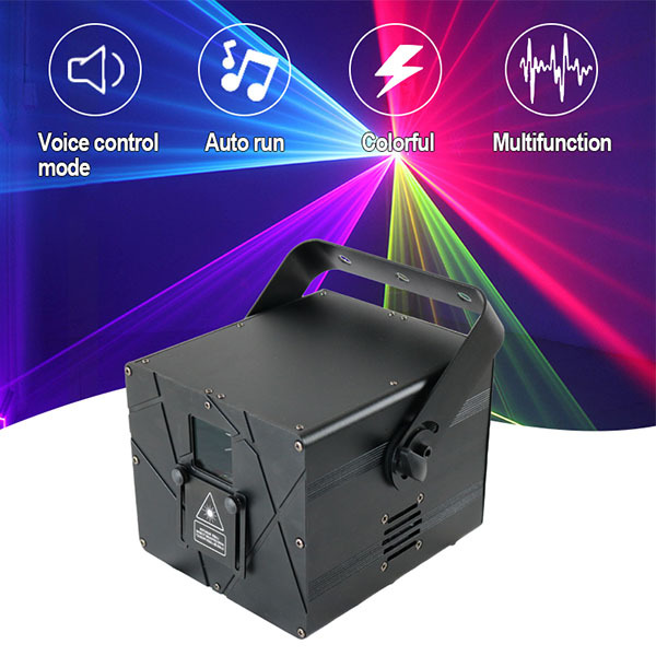 2W 3W RGB 3in1 Laser Light Show Animation ILDA Disco DJ Night Clube Laser Light