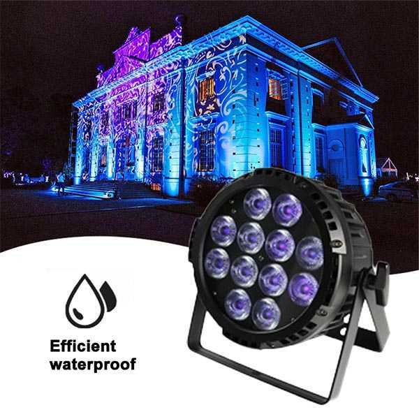 12*18W wireless battery remote control dmx outdoor led uplight