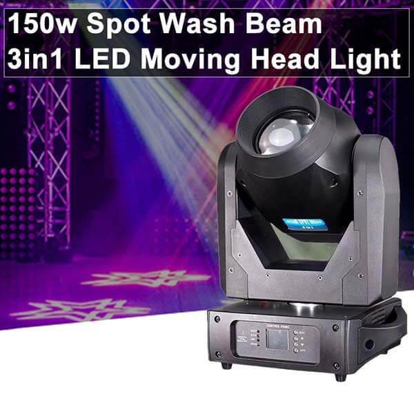 150W 3in1 led moving head spot wash beam light