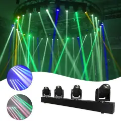 4X10W rgbw 4in1 led 4 heads dmx Sharp  Beam Bar Moving Head Lights