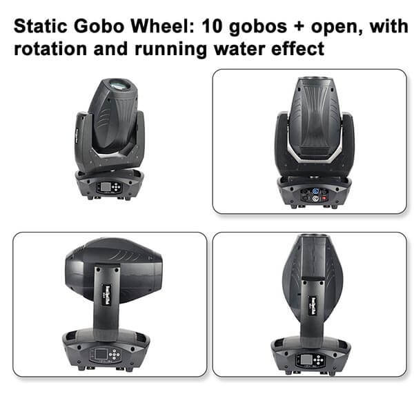 200w beam spot wash 3in1 led moving head light