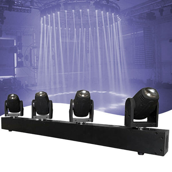 4X10W rgbw 4in1 led 4 heads dmx Sharp  Beam Bar Moving Head Lights