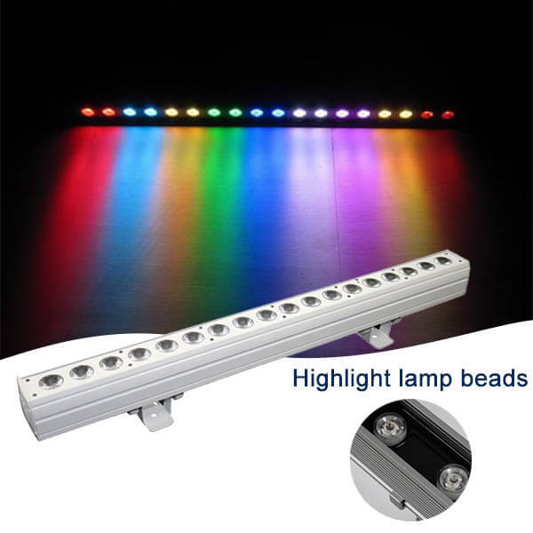 18*18w 6in1 Led Bar Wash Battery LED Wall Wash