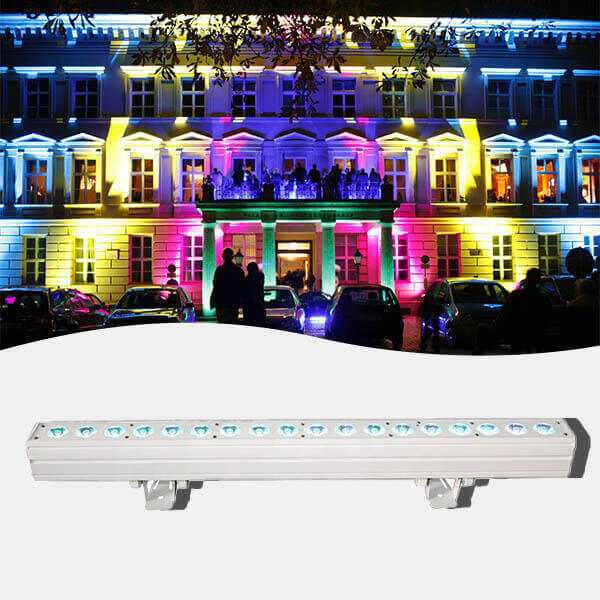 18*18w 6in1 Led Bar Wash Battery LED Wall Wash