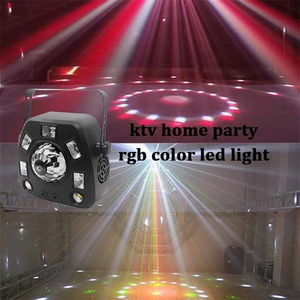 magic ball strobe laser 4in1 dmx512 stage lights remote party lights