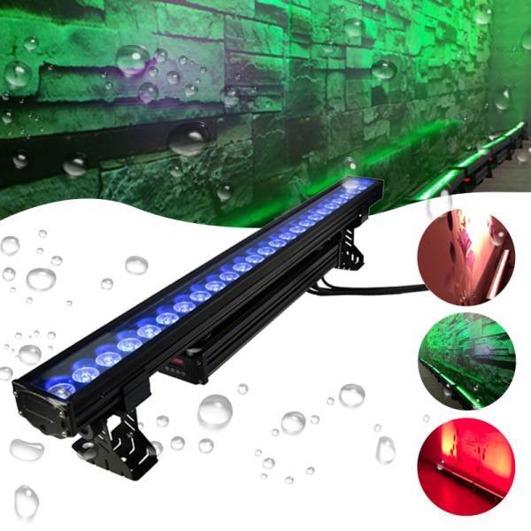 24*12W rgbw LED DMX bar IP65 waterproof light