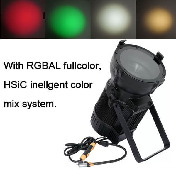 300W waterproof led fresnel spotlight With autooom