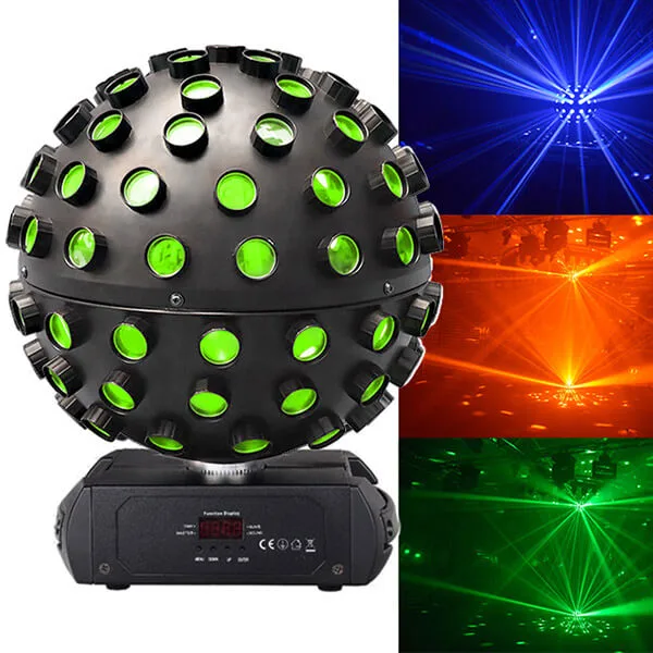 5*18W LED disco ball