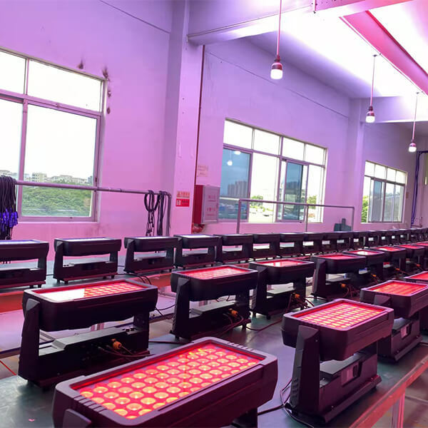 60x10w RGBW LED city color