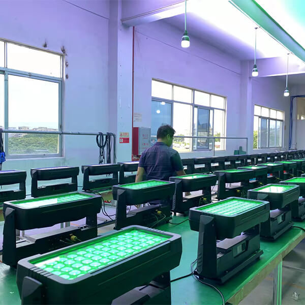 60x10w RGBW LED city color