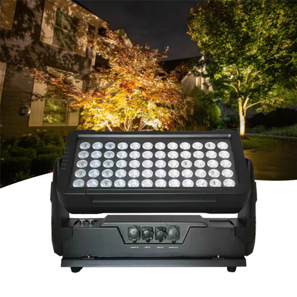 60x10w RGBW LED city color