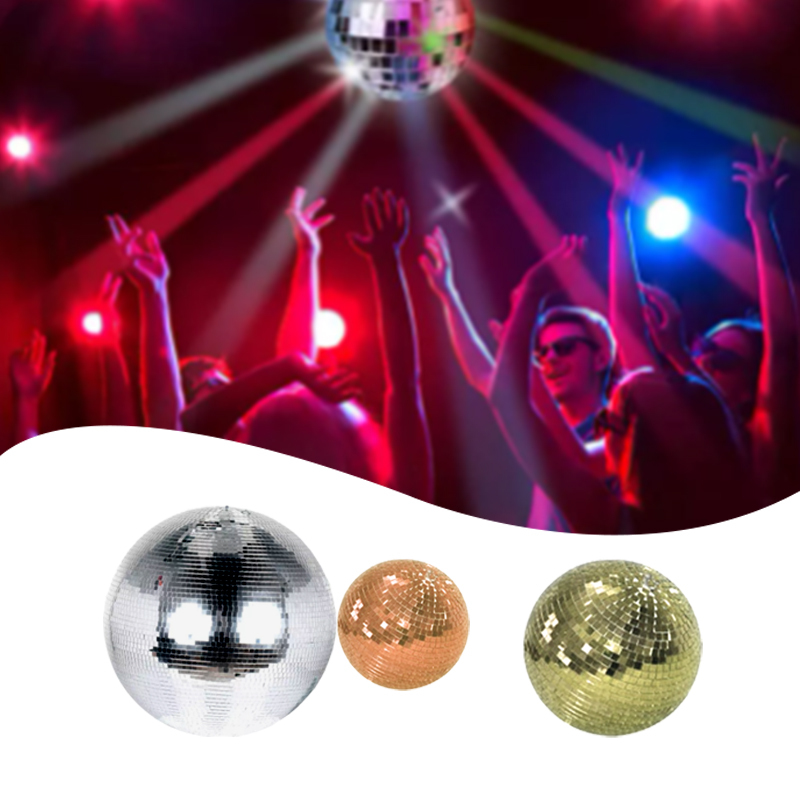 Professional Disco Mirror Ball Night Club Wedding Rotating Mirror Disco Ball